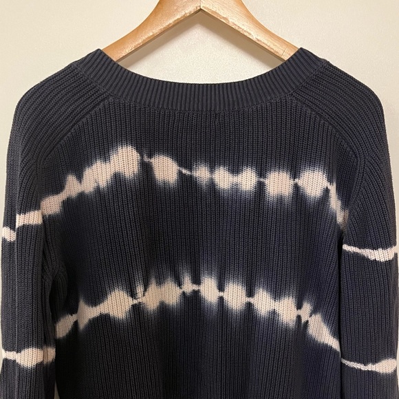 Johnny Was Tie Dye Pullover Knit Sweater Indigo M - Picture 9 of 14